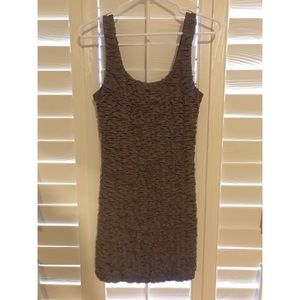 Tan Mini Dress